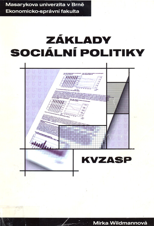 Základy sociální politiky: distanční studijní opora