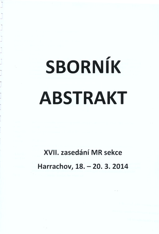 Vědecké zasedání MR sekce ČRS