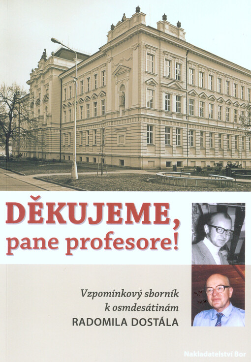 Děkujeme, pane profesore!