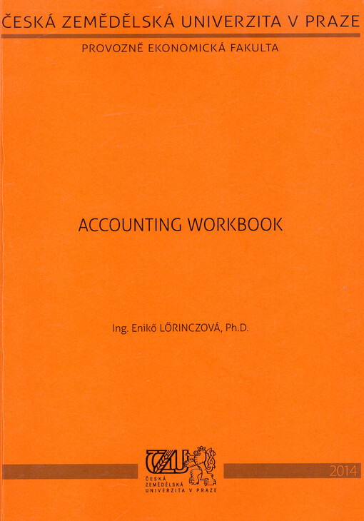 Accounting workbook