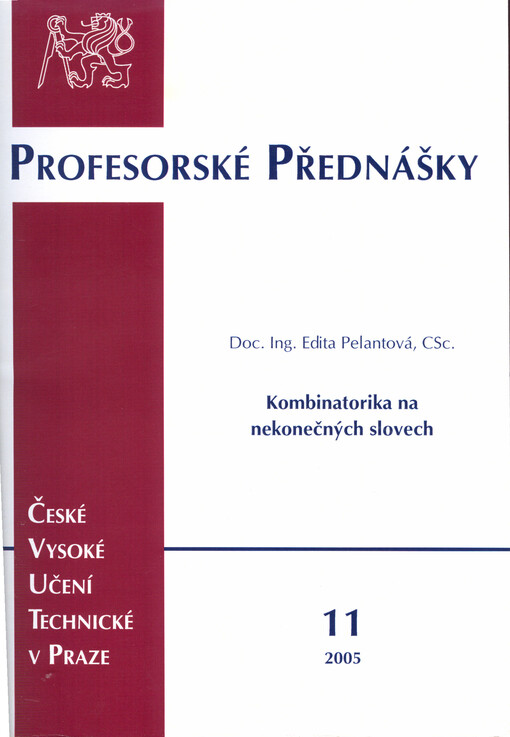 Kombinatorika na nekonečných slovech = Combinatorics on infinitive words   