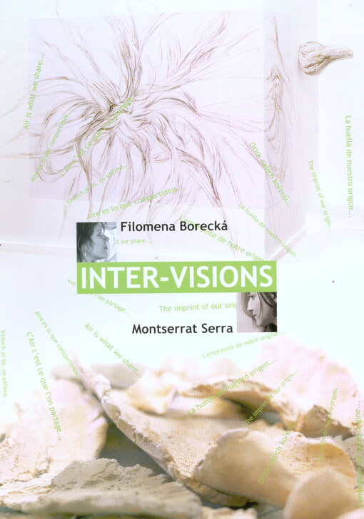 Filomena Borecká - Montserrat Serra :inter-visions : [Galerie u Bílého jednorožce, Klatovy] : 13.4.-1.6.2014