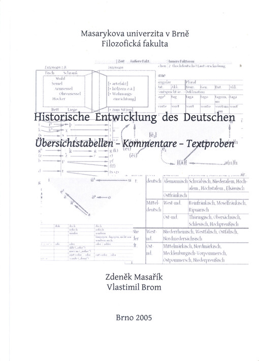 Historische Entwicklung des Deutschen: Übersichtstabellen - Kommentare - Textproben