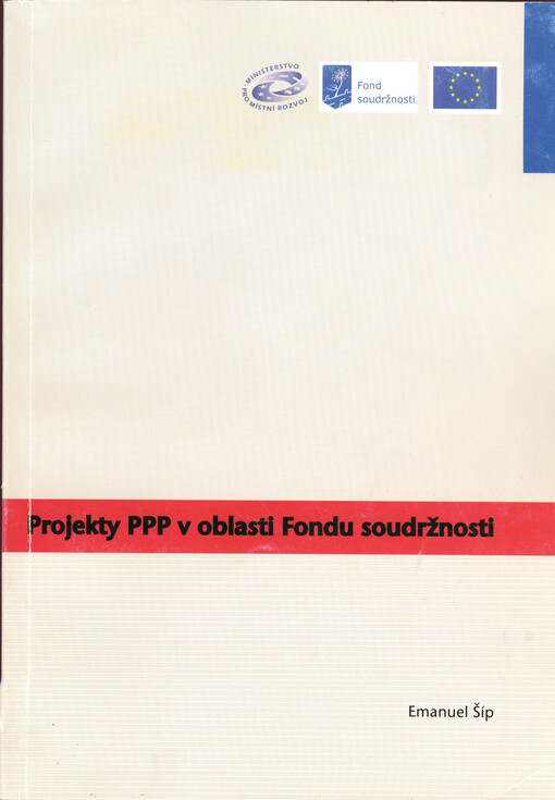 Projekty PPP v oblasti Fondu soudržnosti