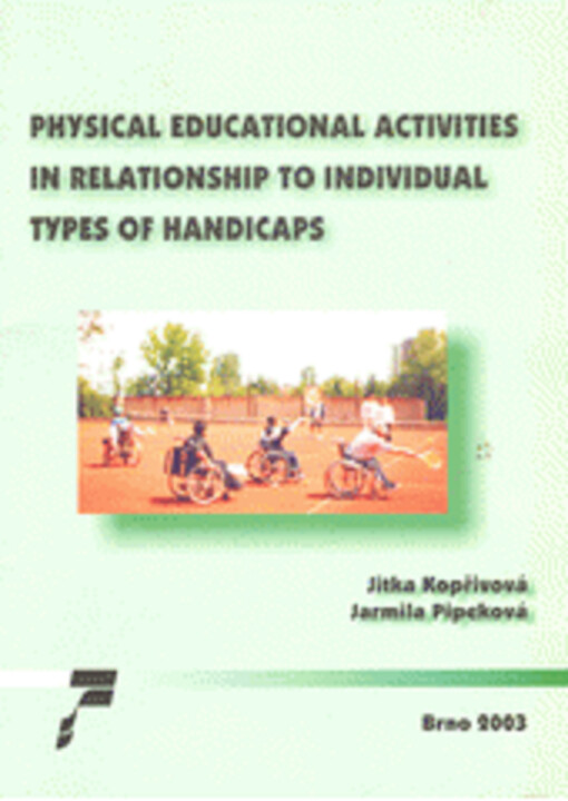 Physical educational activities in relationship to individual types of handicaps