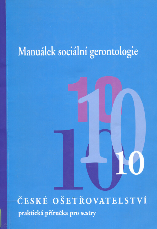Manuálek sociální gerontologie