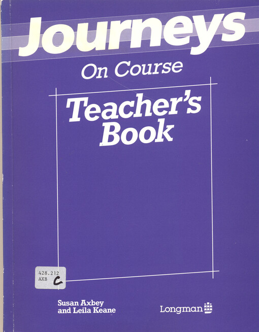 Journeys : on course : teacher's book   