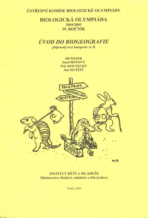 Úvod do biogeografie : přípravný text kategorie A, B