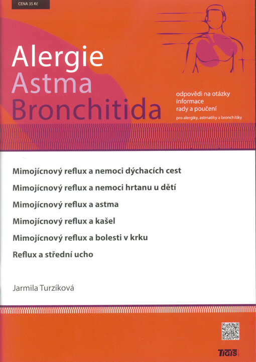 Mimojícnový reflux a nemoci dýchacích cest ;Mimojícnový reflux a nemoci hrtanu u dětí ; Mimojícnový reflux a astma ; Mimojícnový reflux a kašel ; Mimojícnový reflux a bolesti v krku ; Reflux a střední ucho