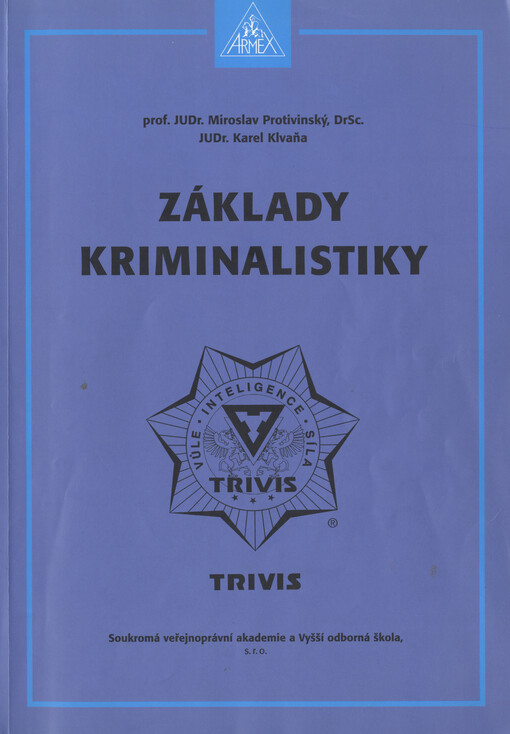 Základy kriminalistiky