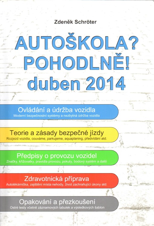 Autoškola? Pohodlně! :duben 2014