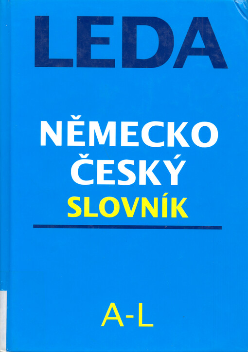 Německo-český slovník. A-L