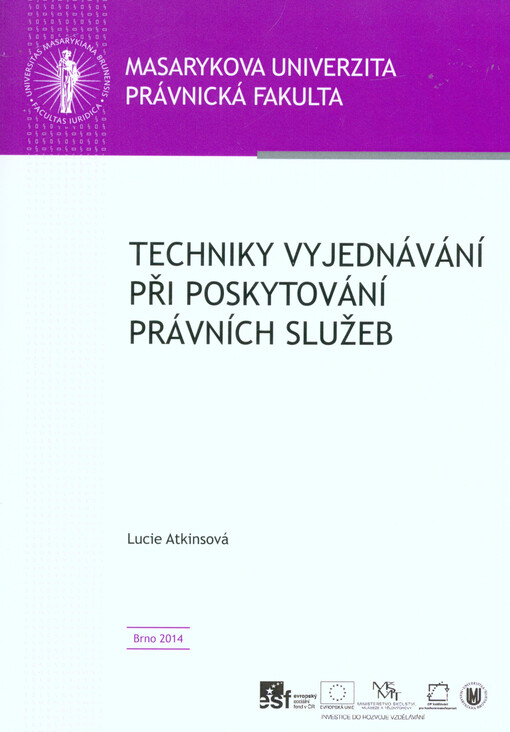 Techniky vyjednávání při poskytování právních služeb