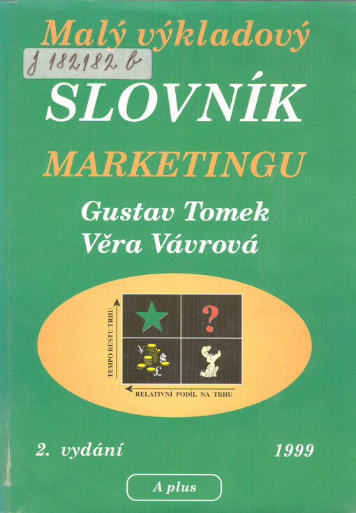 Malý výkladový slovník marketingu, 2., rozš. vyd.