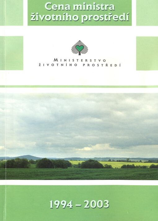 Cena ministra životního prostředí 1994-2004