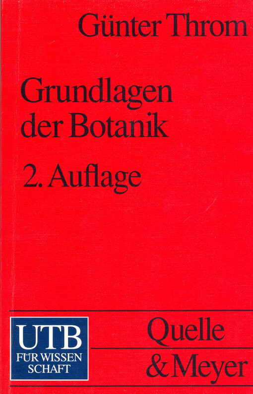 Grundlagen der Botanik    