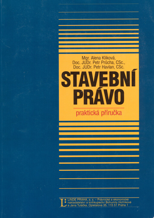 Stavební právo: praktická příručka