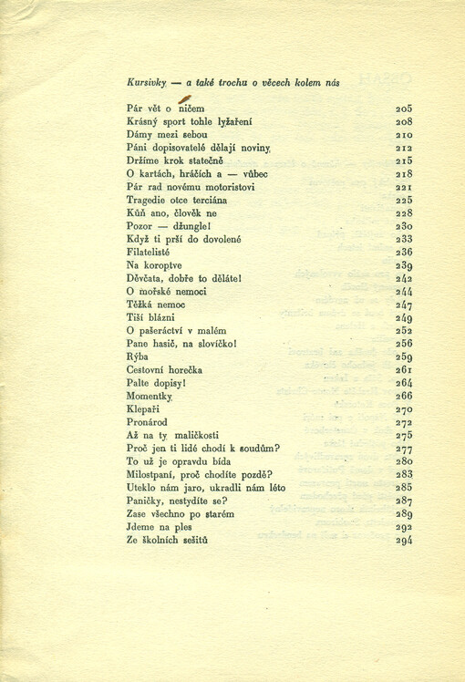 Klíčovou dírkou :(lidé jen tak, na potkání)