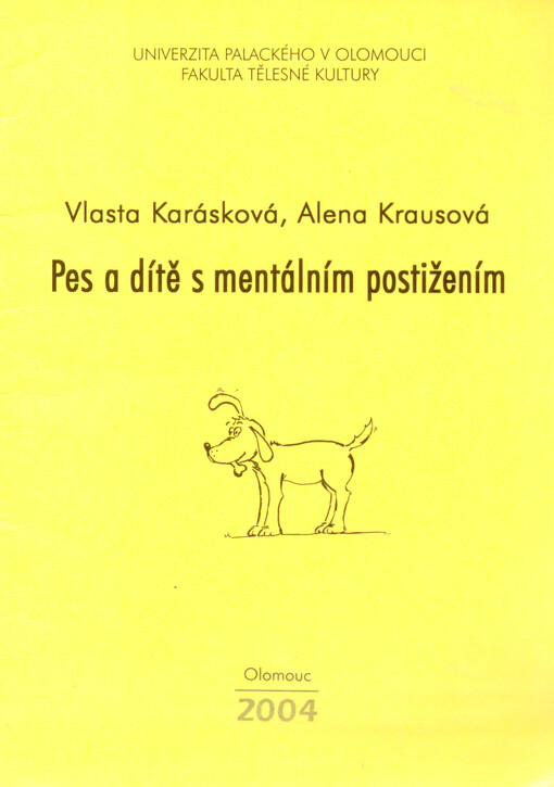 Pes a dítě s mentálním postižením