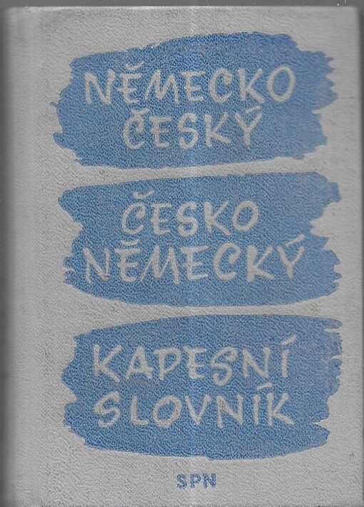 Německo-český a česko-německý kapesní slovník