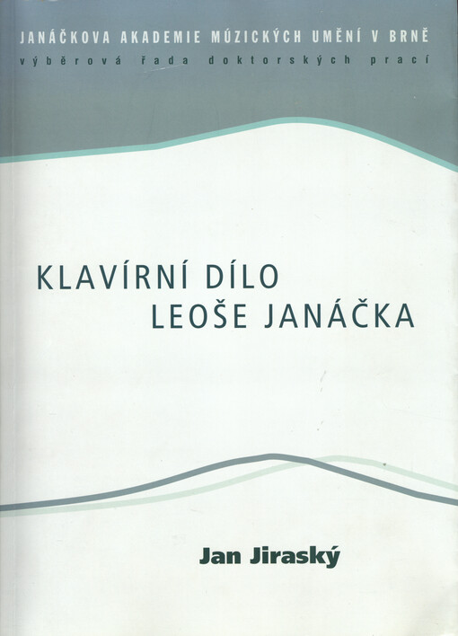 Klavírní dílo Leoše Janáčka