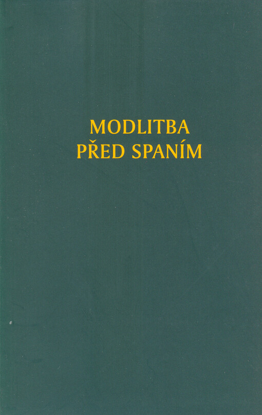 Modlitba před spaním