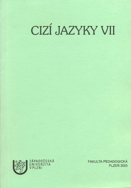 Cizí jazyky VII    