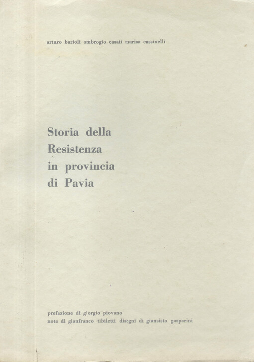Storia della Resistenza in provincia di Pavia    
