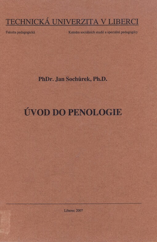 Úvod do penologie