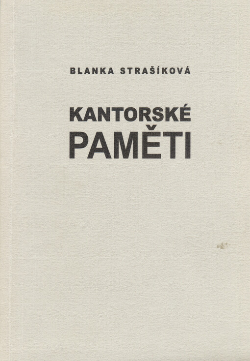 Kantorské paměti