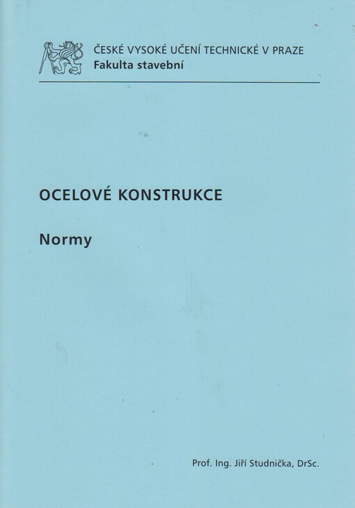 Ocelové konstrukce :normy