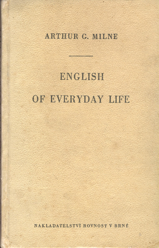 English of everyday life