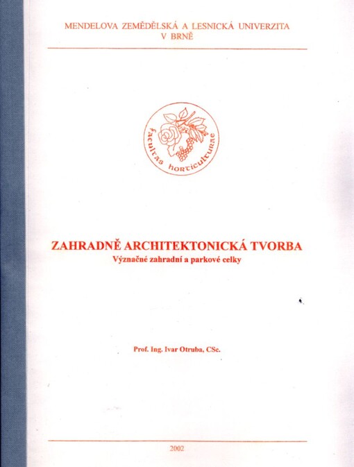 Zahradně architektonická tvorba