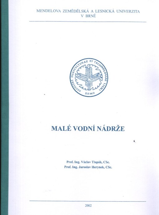 Malé vodní nádrže