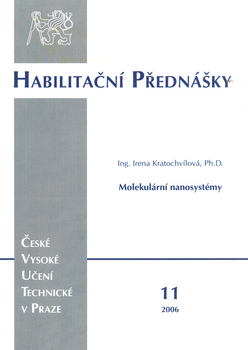 Molecular nanosystems = Molekulární nanosystémy