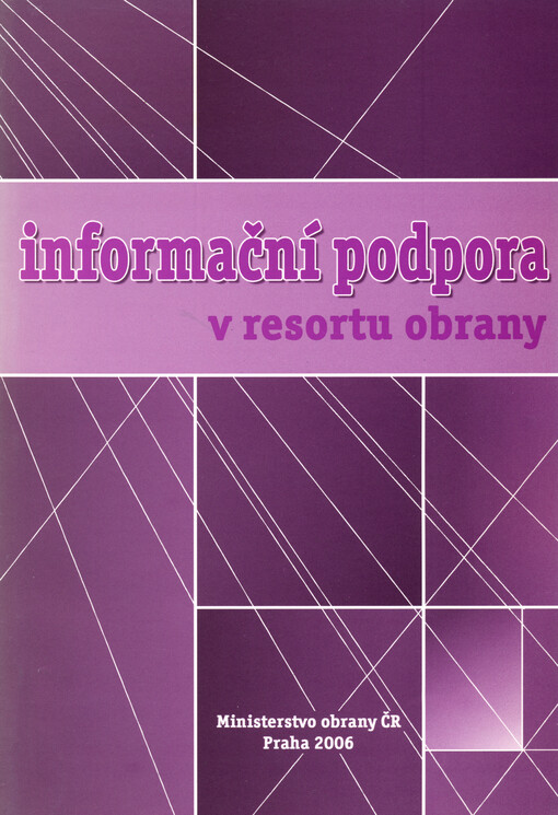 Informační podpora v resortu obrany