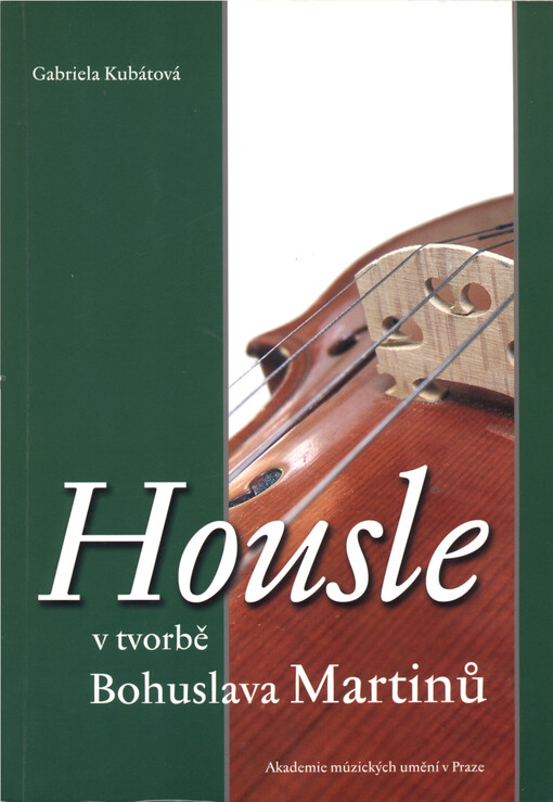Housle v tvorbě Bohuslava Martinů