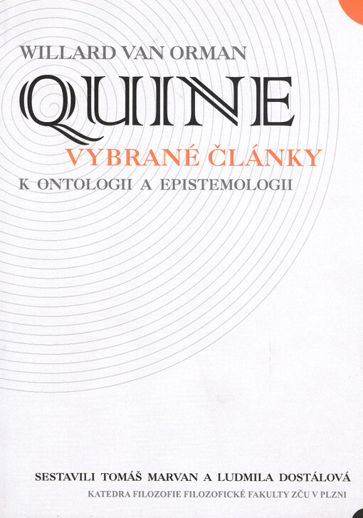 Vybrané články k ontologii a epistemologii