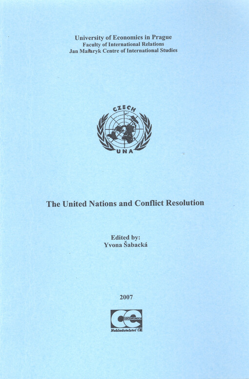 The United Nations and conflict resolution