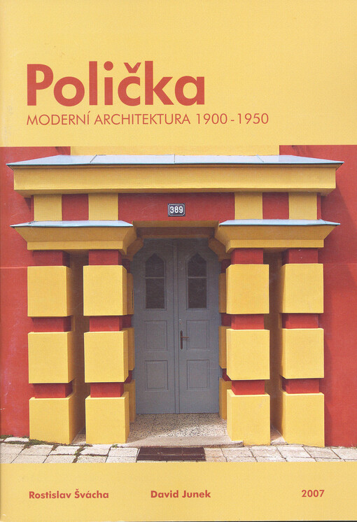 Polička : moderní architektura 1900-1950