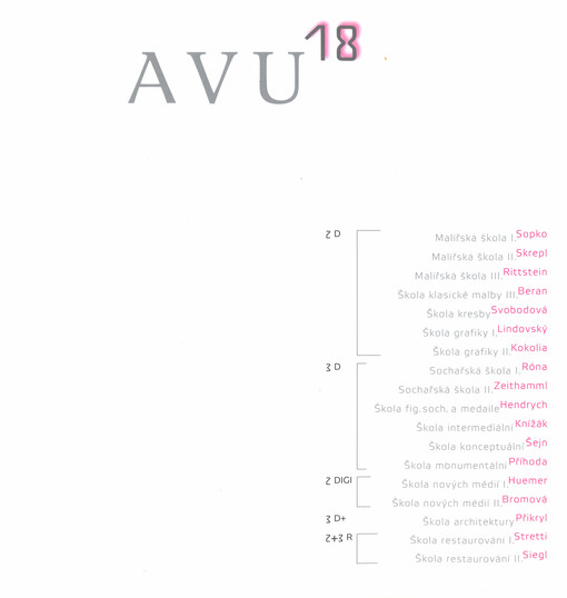 AVU 18 : [26. října - 25. listopadu 2007, Veletržní palác Národní galerie v Praze]