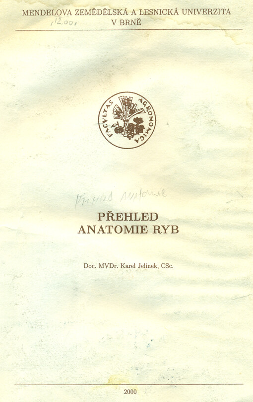 Přehled anatomie ryb    