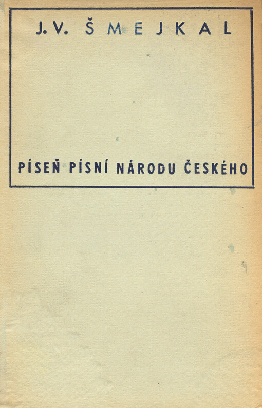 Píseň písní národu českého