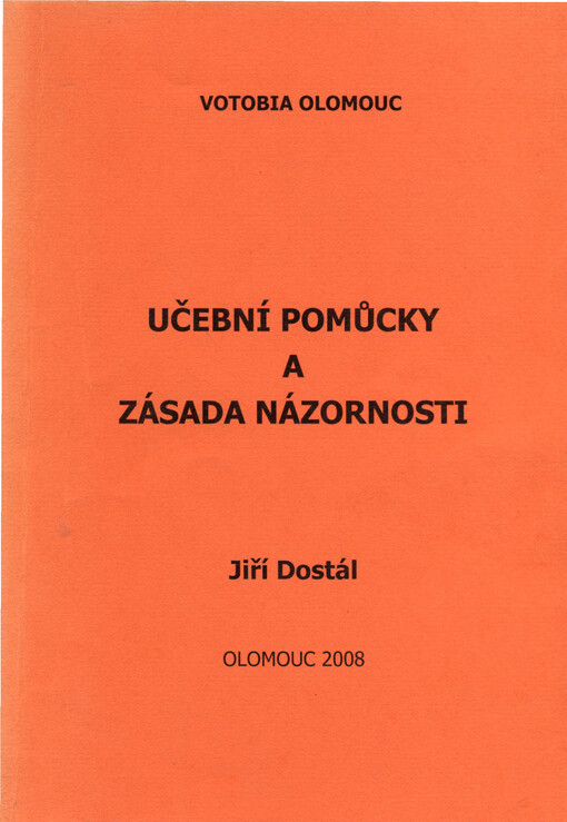 Učební pomůcky a zásada názornosti