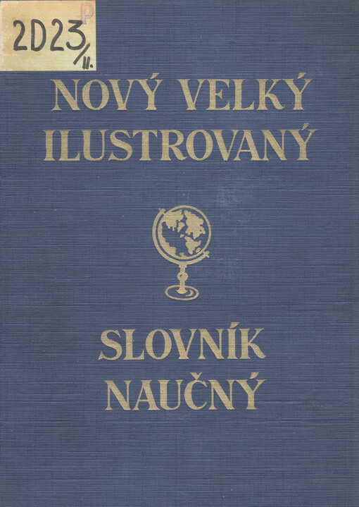 Nový velký ilustrovaný slovník naučný.  Svazek II., Asianismus - Björnstjerna 