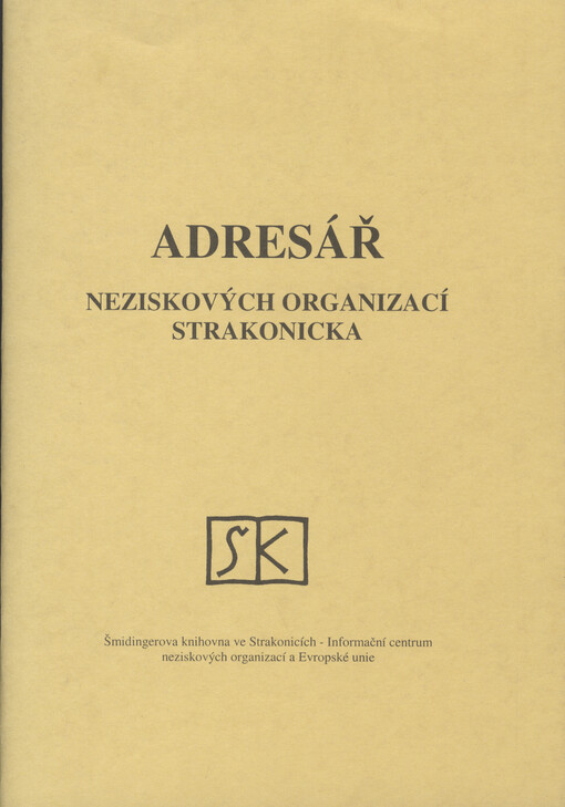 Adresář neziskových organizací Strakonicka    