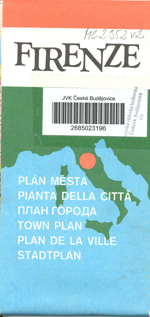 Firenze plán města