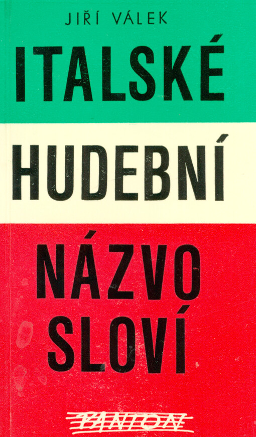 Italské hudební názvosloví, 5. vyd.