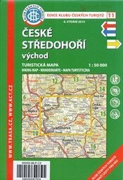 České středohoří - východturistická mapa 1:50 000