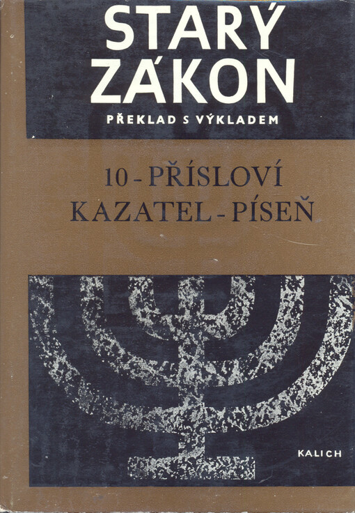 Starý zákon :překlad s výkladem.10